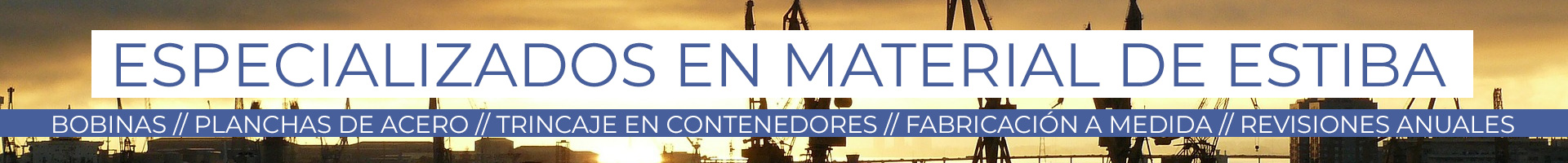 Material para estiba