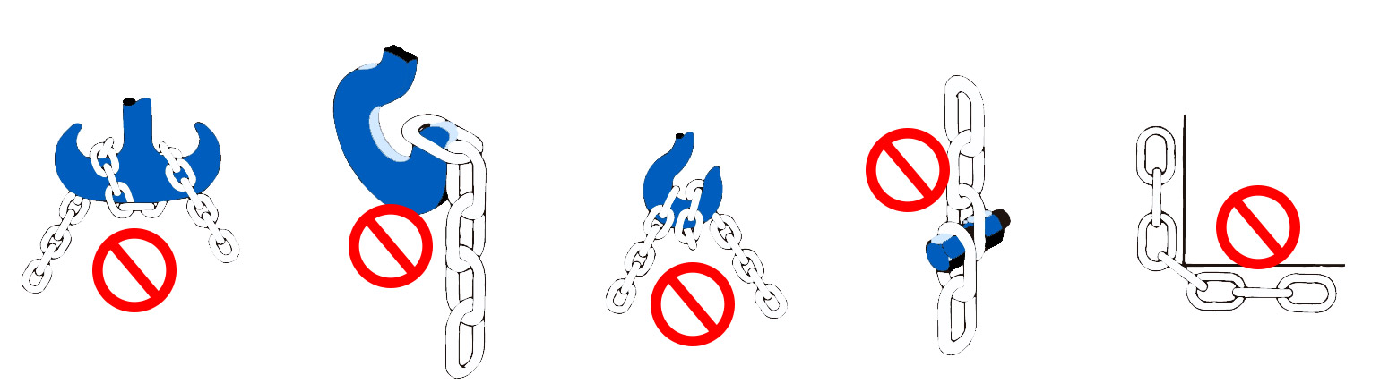 Consejos de uso eslinga de cadena